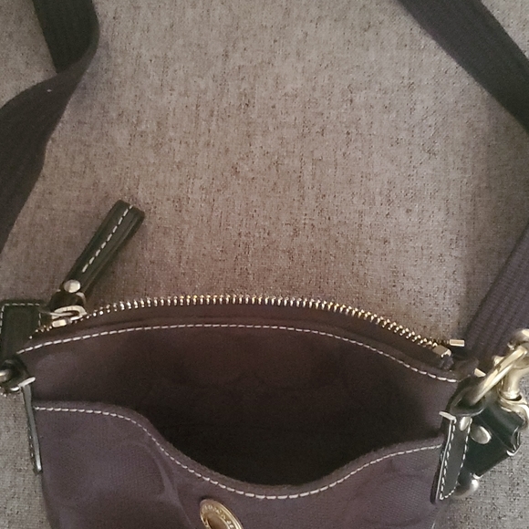 COACH  - BLACK CROSSBODY BAG - Picture 12 of 12